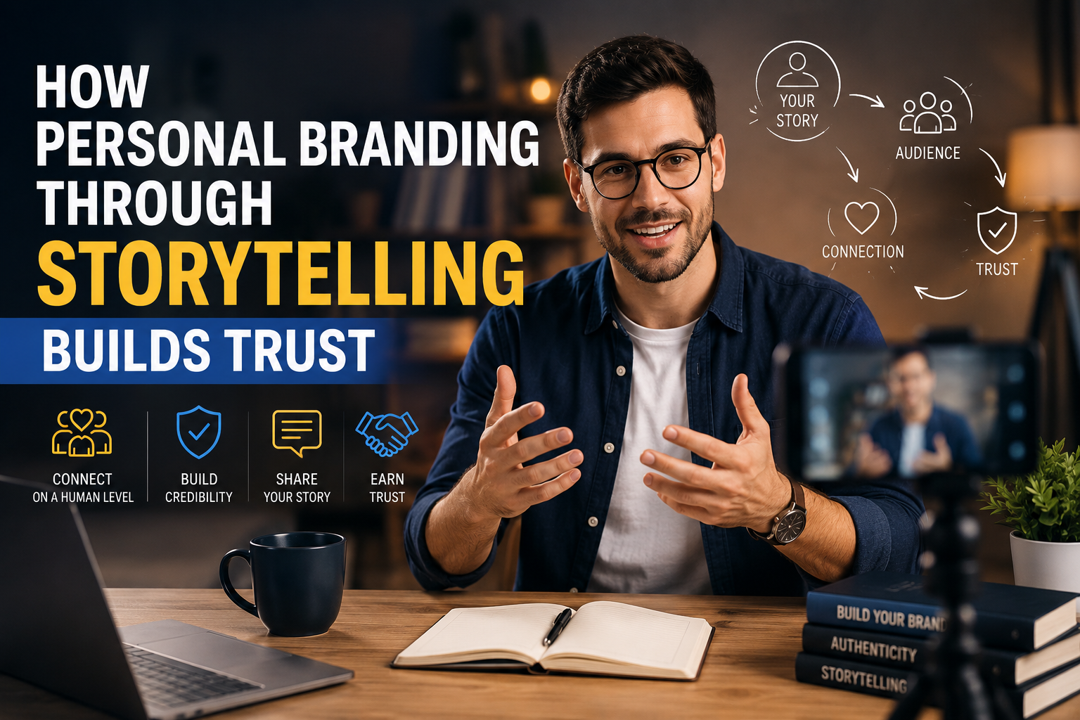 How Personal Branding Through Storytelling Builds Trust