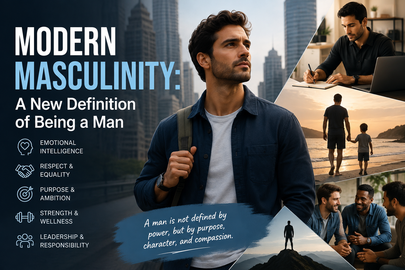 Modern Masculinity: A New Definition of Being a Man
