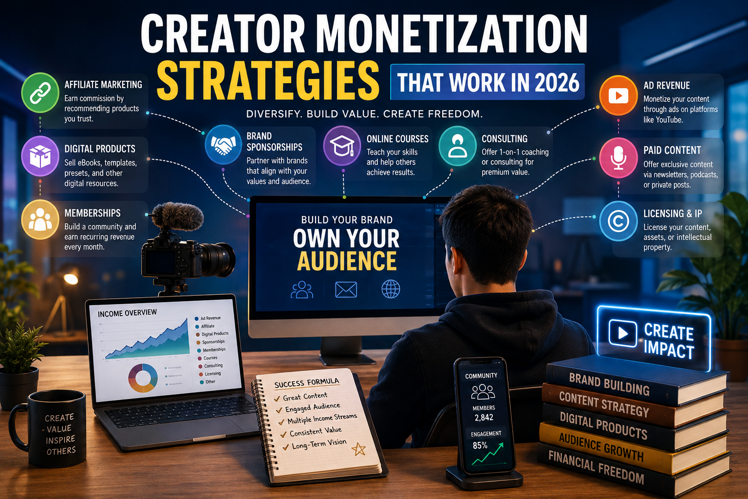 Creator Monetization Strategies That Work in 2026
